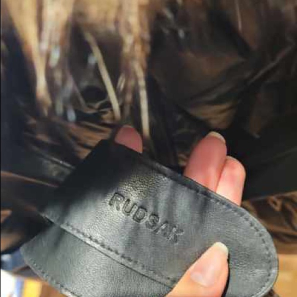 Navy Blue Rudsak Coat - Picture 4 of 10